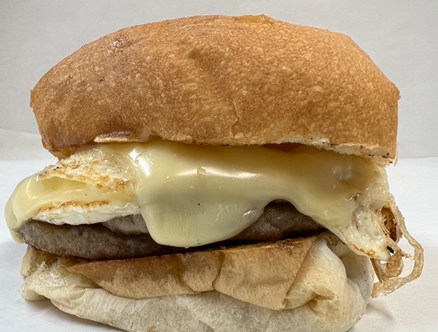 breakfast sandwich