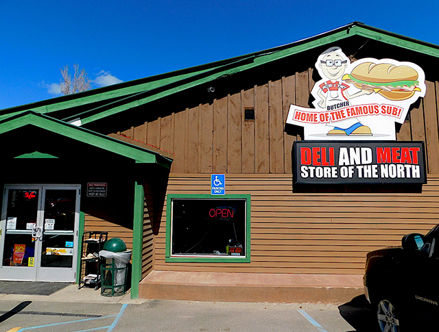 deli and meat store exterior